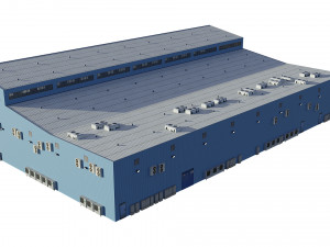 hangar 3D Model
