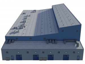 hangar 3D Model
