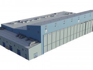 hangar 3D Model