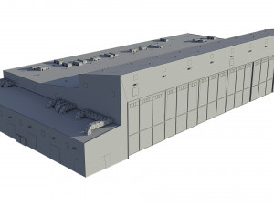 hangar 3D Model