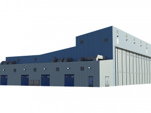 hangar 3D Model