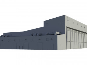 hangar 3D Model