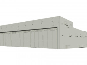 hangar 3D Model