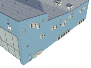 hangar 3D Model