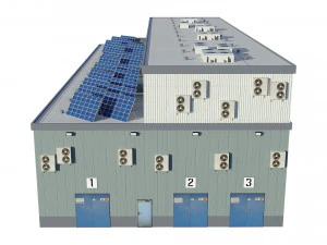 industrial building 3D Model
