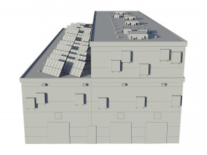 industrial building 3D Model