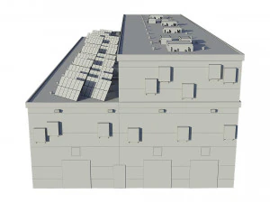 industrial building 3D Model