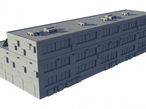 industrial building 3D Model