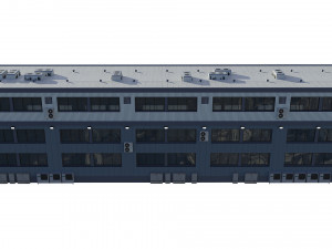 industrial building 3D Model
