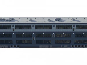 industrial building 3D Model