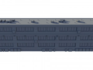 industrial building 3D Model
