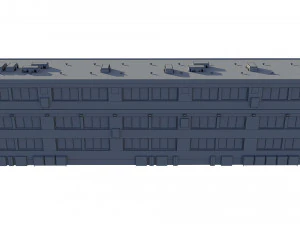 industrial building 3D Model