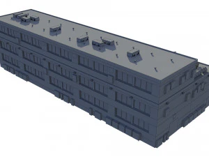 industrial building 3D Model