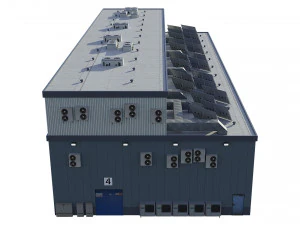 industrial building 3D Model