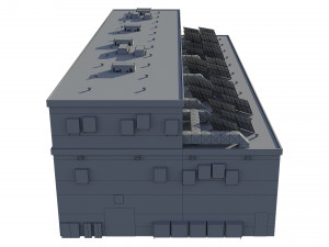 industrial building 3D Model