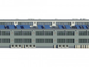 industrial building 3D Model