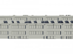 industrial building 3D Model