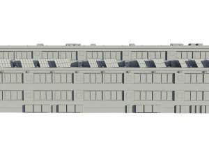 industrial building 3D Model