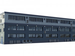 industrial building 3D Model