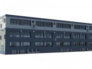 industrial building 3D Model