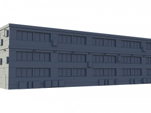 industrial building 3D Model