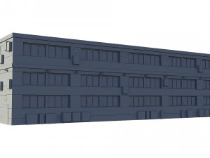 industrial building 3D Model
