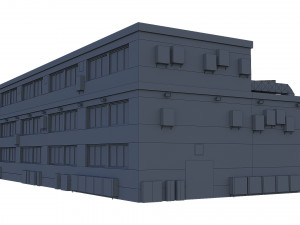 industrial building 3D Model