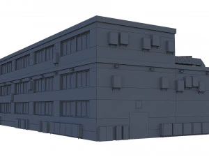 industrial building 3D Model