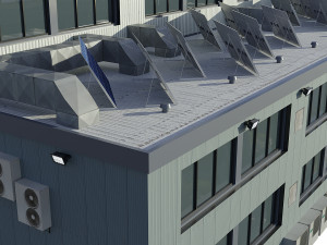 industrial building 3D Model