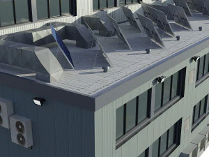 industrial building 3D Model