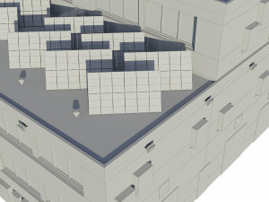 industrial building 3D Model