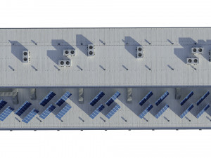 industrial building 3D Model