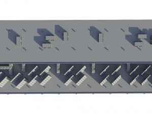 industrial building 3D Model