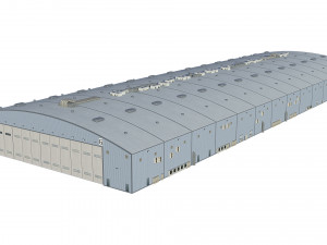 hangar 3D Model