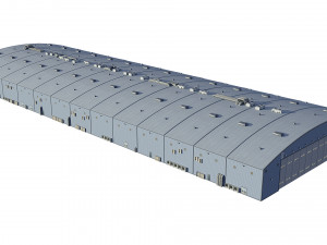 hangar 3D 모델