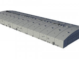 hangar 3D 모델