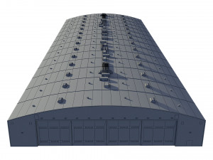 hangar 3D 모델