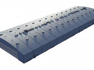 hangar 3D 모델