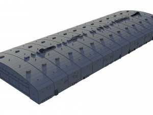 hangar 3D 모델