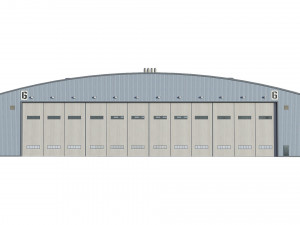 hangar 3D 모델