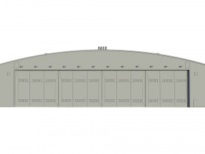 hangar 3D 모델