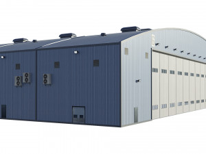 hangar 3D 모델
