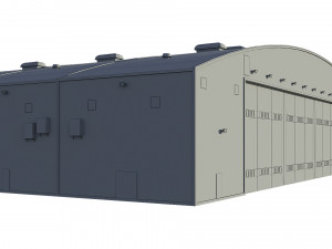 hangar 3D 모델