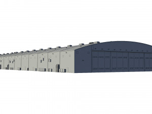 hangar 3D 모델