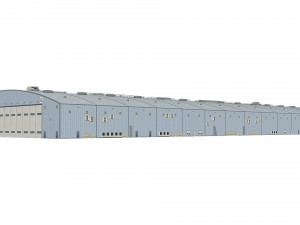 hangar 3D 모델