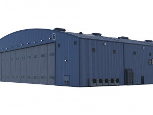 hangar 3D 모델