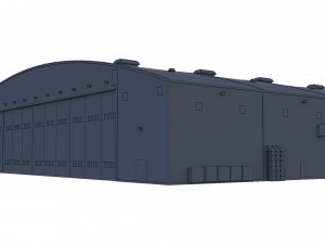 hangar 3D 모델