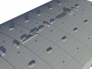 hangar 3D 모델