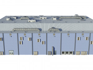 hangar Modelo 3D