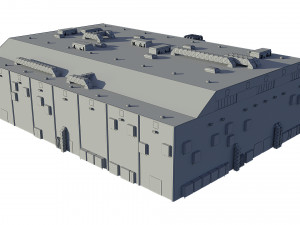 hangar Modelo 3D